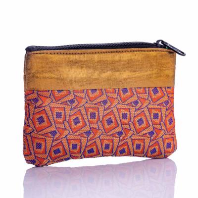 Asbtract Golden Cosmetic Pouch
